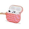 imageSonix Cases for AirPods Pro 1st Gen  Hard Cover Protective Case for Apple AirPods Pro Gen 1  Bleu ToileCheckmate PinkOrange