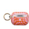 imageSonix Cases for AirPods Pro 1st Gen  Hard Cover Protective Case for Apple AirPods Pro Gen 1  Bleu ToileCheckmate PinkOrange