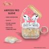 imageSonix Cases for AirPods Pro 1st Gen  Hard Cover Protective Case for Apple AirPods Pro Gen 1  Bleu ToileDrippin Gold