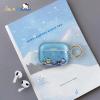 imageSonix Cases for AirPods Pro 1st Gen  Hard Cover Protective Case for Apple AirPods Pro Gen 1  Bleu ToileHello Kitty  Friends  Aspen Vacation