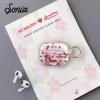 imageSonix Cases for AirPods Pro 1st Gen  Hard Cover Protective Case for Apple AirPods Pro Gen 1  Bleu ToileMy Mel x Strawberry Shortcake