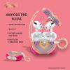 imageSonix Cases for AirPods Pro 1st Gen  Hard Cover Protective Case for Apple AirPods Pro Gen 1  Bleu ToileRainbow Hearts
