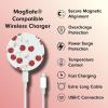 imageSonix x Barbie Charger Compatible with MagSafe for iPhone 14 iPhone 13 iPhone 12 Series  Fast Wireless Charger x 65ft Cable USBC  Perfectly PinkCherry on Top