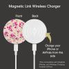 imageSonix x Barbie Charger Compatible with MagSafe for iPhone 14 iPhone 13 iPhone 12 Series  Fast Wireless Charger x 65ft Cable USBC  Perfectly PinkCottage Floral Pink