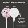 imageSonix x Barbie Charger Compatible with MagSafe for iPhone 14 iPhone 13 iPhone 12 Series  Fast Wireless Charger x 65ft Cable USBC  Perfectly PinkHello Kitty  Friends Floral