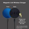 imageSonix x Barbie Charger Compatible with MagSafe for iPhone 14 iPhone 13 iPhone 12 Series  Fast Wireless Charger x 65ft Cable USBC  Perfectly PinkMirror  Blue