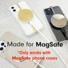 imageSonix x Barbie Charger Compatible with MagSafe for iPhone 14 iPhone 13 iPhone 12 Series  Fast Wireless Charger x 65ft Cable USBC  Perfectly PinkMirror  Graphite