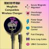 imageSonix x Barbie Charger Compatible with MagSafe for iPhone 14 iPhone 13 iPhone 12 Series  Fast Wireless Charger x 65ft Cable USBC  Perfectly PinkMonster High