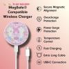 imageSonix x Barbie Charger Compatible with MagSafe for iPhone 14 iPhone 13 iPhone 12 Series  Fast Wireless Charger x 65ft Cable USBC  Perfectly PinkMy Melody Fairy 50th Anniversary