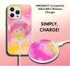 imageSonix x Barbie Charger Compatible with MagSafe for iPhone 14 iPhone 13 iPhone 12 Series  Fast Wireless Charger x 65ft Cable USBC  Perfectly PinkNorthern Lights