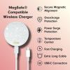 imageSonix x Barbie Charger Compatible with MagSafe for iPhone 14 iPhone 13 iPhone 12 Series  Fast Wireless Charger x 65ft Cable USBC  Perfectly PinkPearl Tort