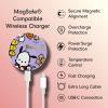 imageSonix x Barbie Charger Compatible with MagSafe for iPhone 14 iPhone 13 iPhone 12 Series  Fast Wireless Charger x 65ft Cable USBC  Perfectly PinkPochacco Character Poses