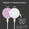 imageSonix x Barbie Charger Compatible with MagSafe for iPhone 14 iPhone 13 iPhone 12 Series  Fast Wireless Charger x 65ft Cable USBC  Perfectly PinkSanrio  HK Rainbow