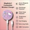 imageSonix x Barbie Charger Compatible with MagSafe for iPhone 14 iPhone 13 iPhone 12 Series  Fast Wireless Charger x 65ft Cable USBC  Perfectly PinkSanrio  HK Rainbow