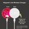 imageSonix x Barbie Charger Compatible with MagSafe for iPhone 14 iPhone 13 iPhone 12 Series  Fast Wireless Charger x 65ft Cable USBC  Perfectly PinkSanrio  Melody Peonies