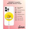 imageSonix x Barbie Charger Compatible with MagSafe for iPhone 14 iPhone 13 iPhone 12 Series  Fast Wireless Charger x 65ft Cable USBC  Perfectly PinkSanrio  Tamago