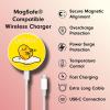 imageSonix x Barbie Charger Compatible with MagSafe for iPhone 14 iPhone 13 iPhone 12 Series  Fast Wireless Charger x 65ft Cable USBC  Perfectly PinkSanrio  Tamago