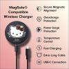 imageSonix x Barbie Charger Compatible with MagSafe for iPhone 14 iPhone 13 iPhone 12 Series  Fast Wireless Charger x 65ft Cable USBC  Perfectly PinkSanrio  Classic HK