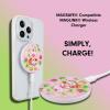 imageSonix x Barbie Charger Compatible with MagSafe for iPhone 14 iPhone 13 iPhone 12 Series  Fast Wireless Charger x 65ft Cable USBC  Perfectly PinkStrawberry Shortcake Vintage