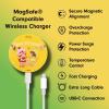 imageSonix x Barbie Charger Compatible with MagSafe for iPhone 14 iPhone 13 iPhone 12 Series  Fast Wireless Charger x 65ft Cable USBC  Perfectly PinkStrawberry Shortcake Berry Besties