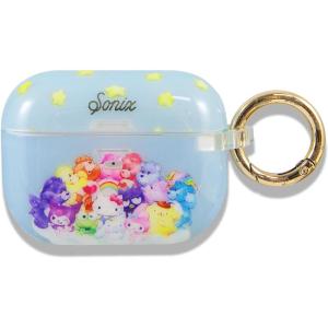 imageSonix Cases for AirPods Pro 1st Gen  Hard Cover Protective Case for Apple AirPods Pro Gen 1  Bleu ToileC Bears  Hello Kitty