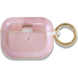 imageSonix Cases for AirPods Pro 1st Gen  Hard Cover Protective Case for Apple AirPods Pro Gen 1  Bleu ToileMother of Pearl
