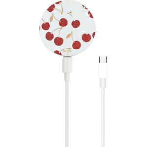 imageSonix x Barbie Charger Compatible with MagSafe for iPhone 14 iPhone 13 iPhone 12 Series  Fast Wireless Charger x 65ft Cable USBC  Perfectly PinkCherry on Top