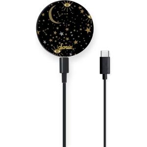 imageSonix x Barbie Charger Compatible with MagSafe for iPhone 14 iPhone 13 iPhone 12 Series  Fast Wireless Charger x 65ft Cable USBC  Perfectly PinkCosmic