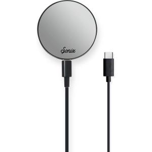imageSonix x Barbie Charger Compatible with MagSafe for iPhone 14 iPhone 13 iPhone 12 Series  Fast Wireless Charger x 65ft Cable USBC  Perfectly PinkMirror  Graphite