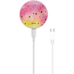 imageSonix x Barbie Charger Compatible with MagSafe for iPhone 14 iPhone 13 iPhone 12 Series  Fast Wireless Charger x 65ft Cable USBC  Perfectly PinkNorthern Lights