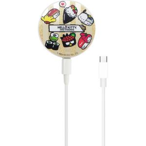 imageSonix x Barbie Charger Compatible with MagSafe for iPhone 14 iPhone 13 iPhone 12 Series  Fast Wireless Charger x 65ft Cable USBC  Perfectly PinkSanrio  Sushi