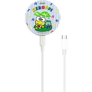 imageSonix x Barbie Charger Compatible with MagSafe for iPhone 14 iPhone 13 iPhone 12 Series  Fast Wireless Charger x 65ft Cable USBC  Perfectly PinkSanrio  Keroppi