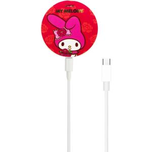 imageSonix x Barbie Charger Compatible with MagSafe for iPhone 14 iPhone 13 iPhone 12 Series  Fast Wireless Charger x 65ft Cable USBC  Perfectly PinkSanrio  Melody Peonies