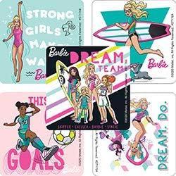 imageBarbie Sports Stickers  Prizes and Giveaways  100 per Pack