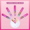 imageBarbie 12 Piece Plant Based Lip Gloss Girls Party Favors First Makeup Set for Girl Perfect for Parties Sleepovers and Birthday Gifts Ages 3 by Townley Girl