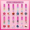 imageBarbie 12 Piece Plant Based Lip Gloss Girls Party Favors First Makeup Set for Girl Perfect for Parties Sleepovers and Birthday Gifts Ages 3 by Townley Girl