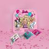 imageBarbie Birthday Party Gift Set  Tin Box Tin Pencil Case Stickers Birthday Necklace Plush and Birthday HatBarbie