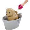 imageBarbie Play n Wash Pets Playset with 3 ColorChange Animals ampamp 10 Toy Accessories Blonde Fashion Doll with Blue EyesBlonde