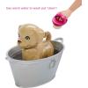 imageBarbie Play n Wash Pets Playset with 3 ColorChange Animals ampamp 10 Toy Accessories Blonde Fashion Doll with Blue EyesBlonde