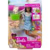 imageBarbie Play n Wash Pets Playset with 3 ColorChange Animals ampamp 10 Toy Accessories Blonde Fashion Doll with Blue EyesMulti