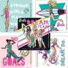 imageBarbie Sports Stickers  Prizes and Giveaways  100 per Pack