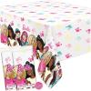 imageUnique Barbie Party Decorations  Rectangular Plastic Table Covers Pack of 2 and Sticker