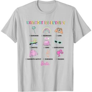 imageBarbie  Birthday Essentials TShirtSilver Grey