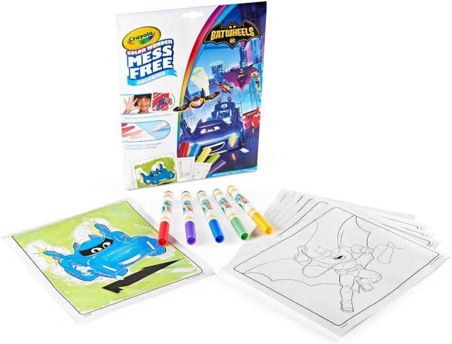 imageCrayola Barbie Color Wonder Coloring Set Mess Free Coloring Book Pages for Toddlers Travel Activity Barbie Gift ampamp Toys for KidsBatwheels