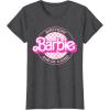 imageBarbie  Barbie Birthday Classic  One of a Kind TShirtDark Heather Grey