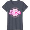 imageBarbie  Barbie Birthday Classic  One of a Kind TShirtHeather Blue