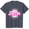 imageBarbie  Barbie Birthday Classic  One of a Kind TShirtHeather Blue
