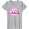 imageBarbie  Barbie Birthday Classic  One of a Kind TShirtHeather Grey