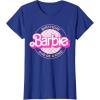 imageBarbie  Barbie Birthday Classic  One of a Kind TShirtRoyal Blue
