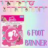 imageBarbie Birthday Party Supplies including Barbie Party Decorations and Barbie Plates and Tableware for 16 Guests for your Barbie Birthday Party complete with Barbie Party Supplies
